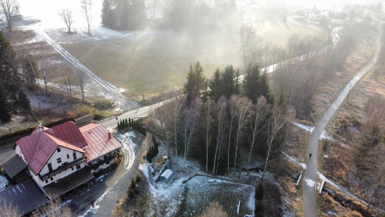 Pension Aura Spicak, Nektere Pokoje Se Saunou Železná Ruda Extérieur photo
