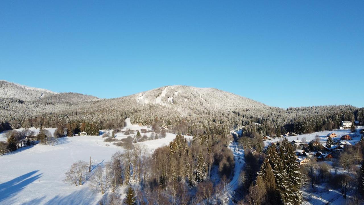 Pension Aura Spicak, Nektere Pokoje Se Saunou Železná Ruda Extérieur photo